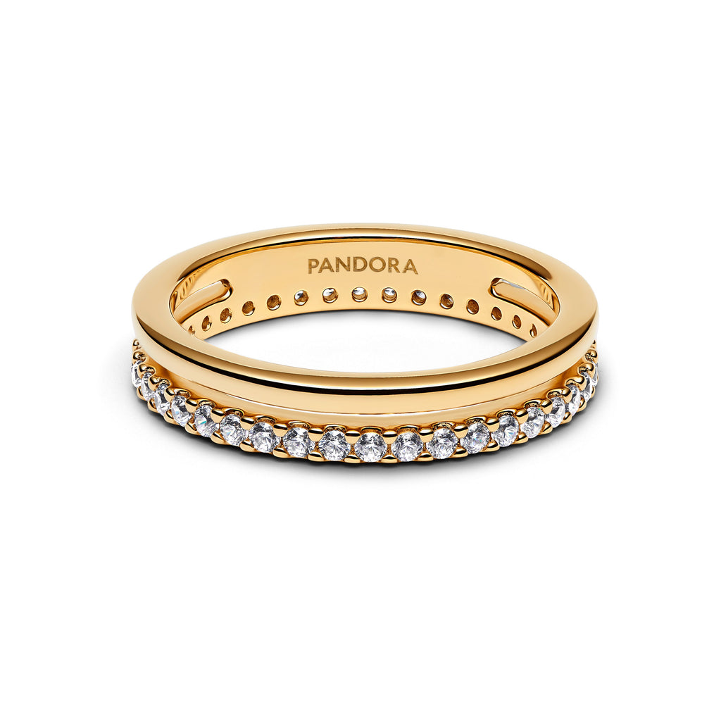 Pandora Ring Featuring Double Band