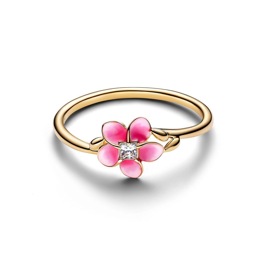 Pandora Ring Featuring Disney Moana Flower