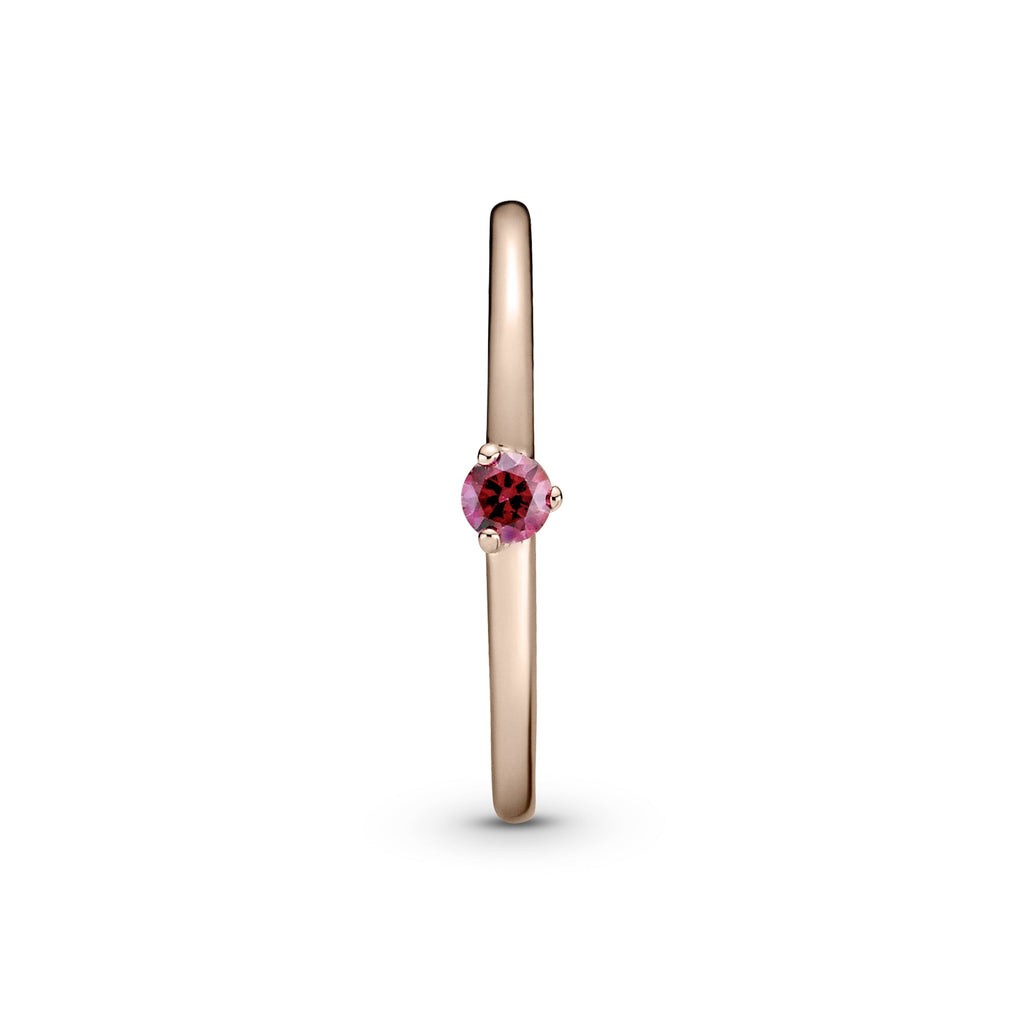 Pandora Red Solitaire Ring