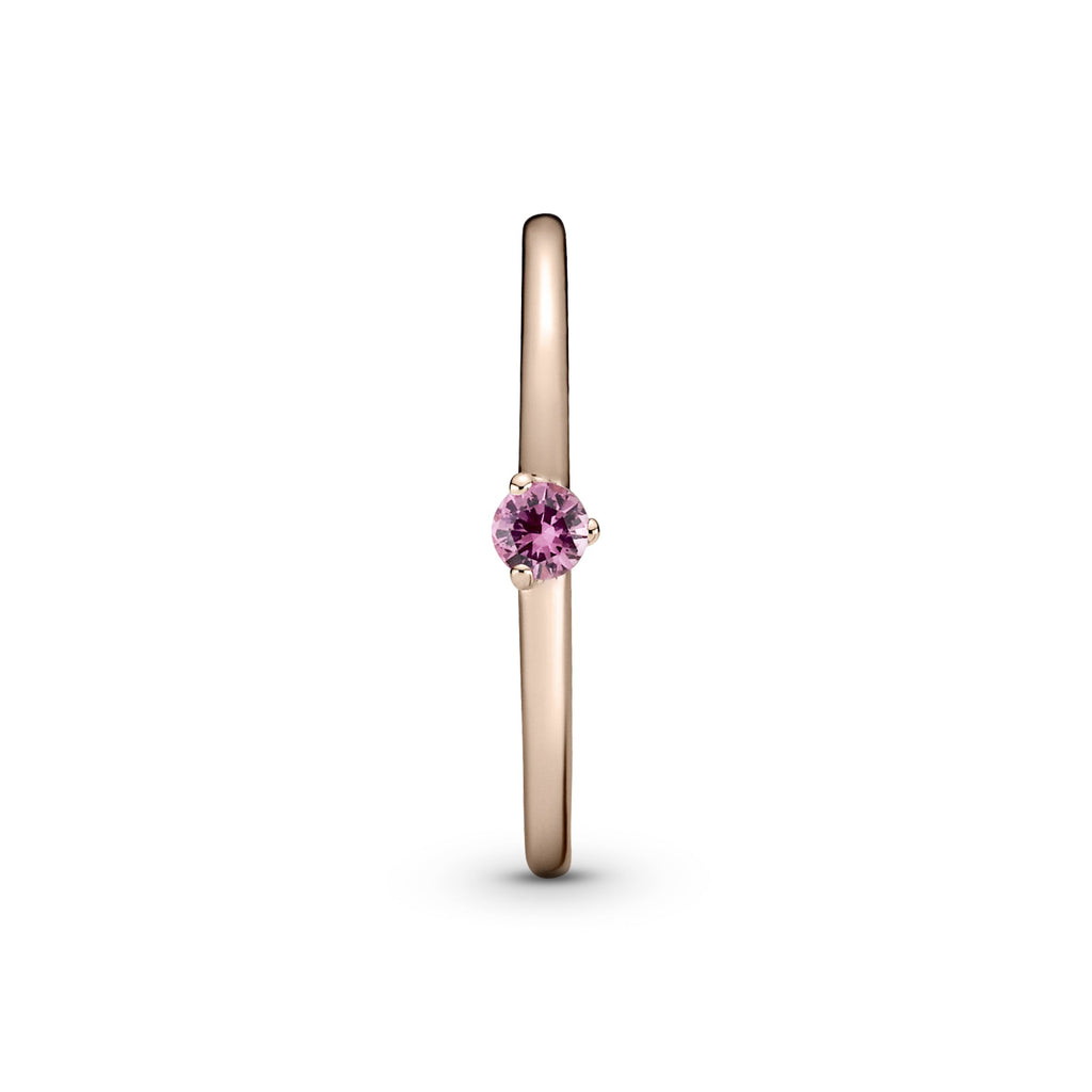 Pandora Pink Solitaire Ring