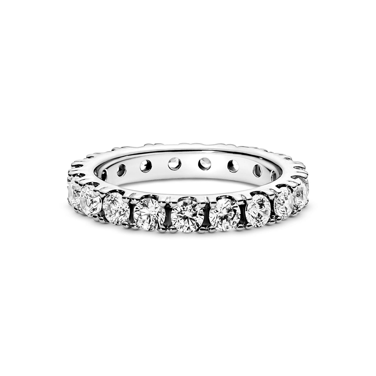 Pandora Ring Featuring Sparkling Row Eternity