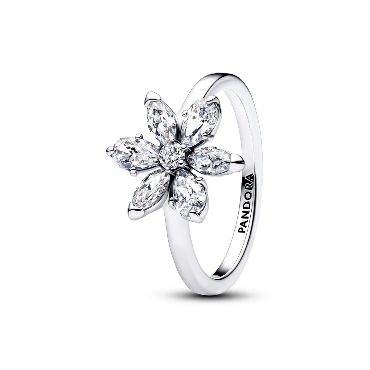 Herbarium Sparkling Flower Cocktail Ring