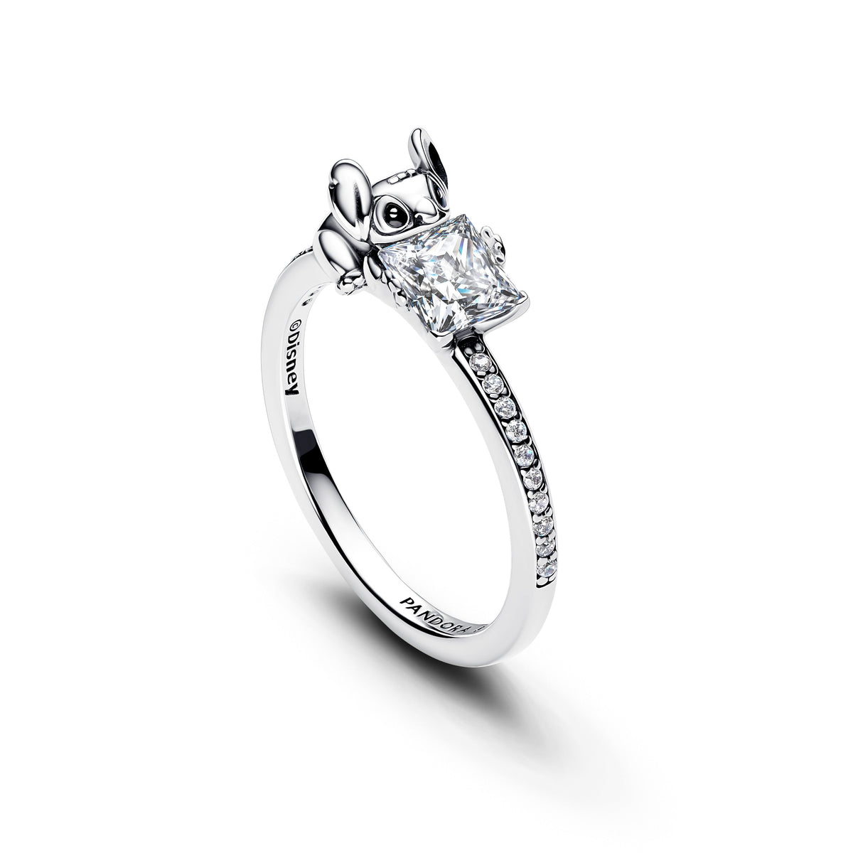 Pandora Ring Featuring Disney Stitch & Stone