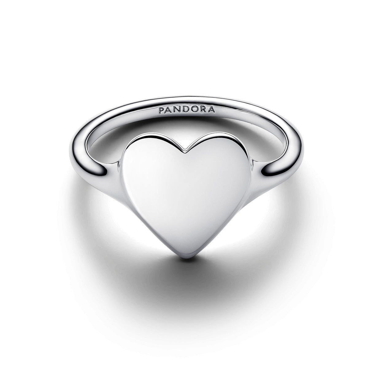 Pandora Engravable Heart Ring