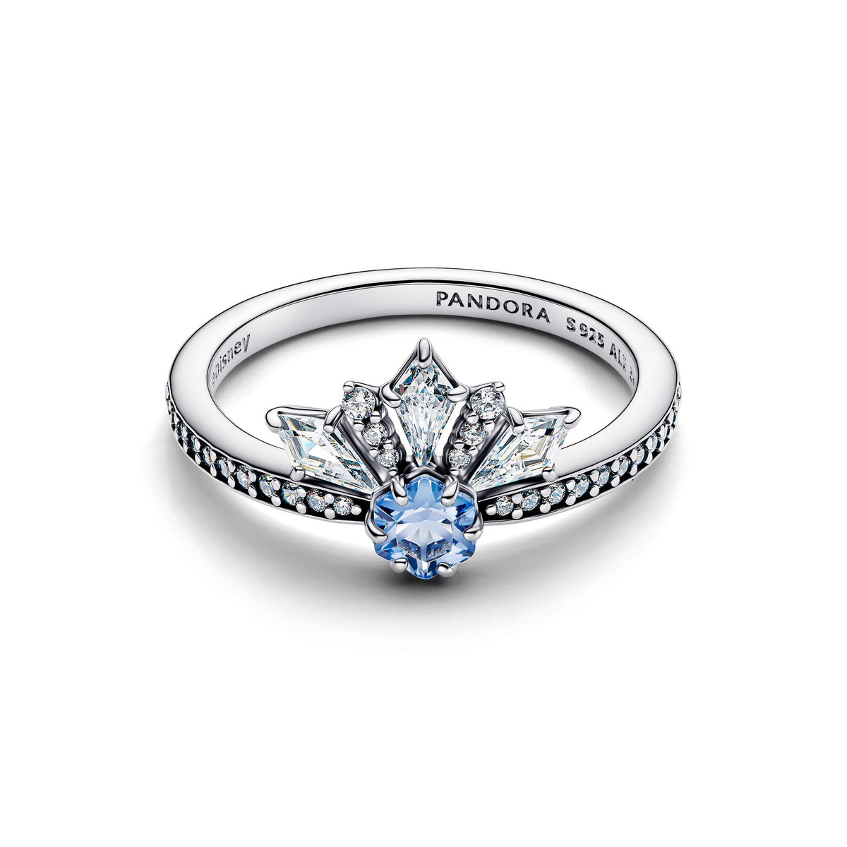 Pandora Ring Featuring Disney Frozen Queen Elsa Tiara