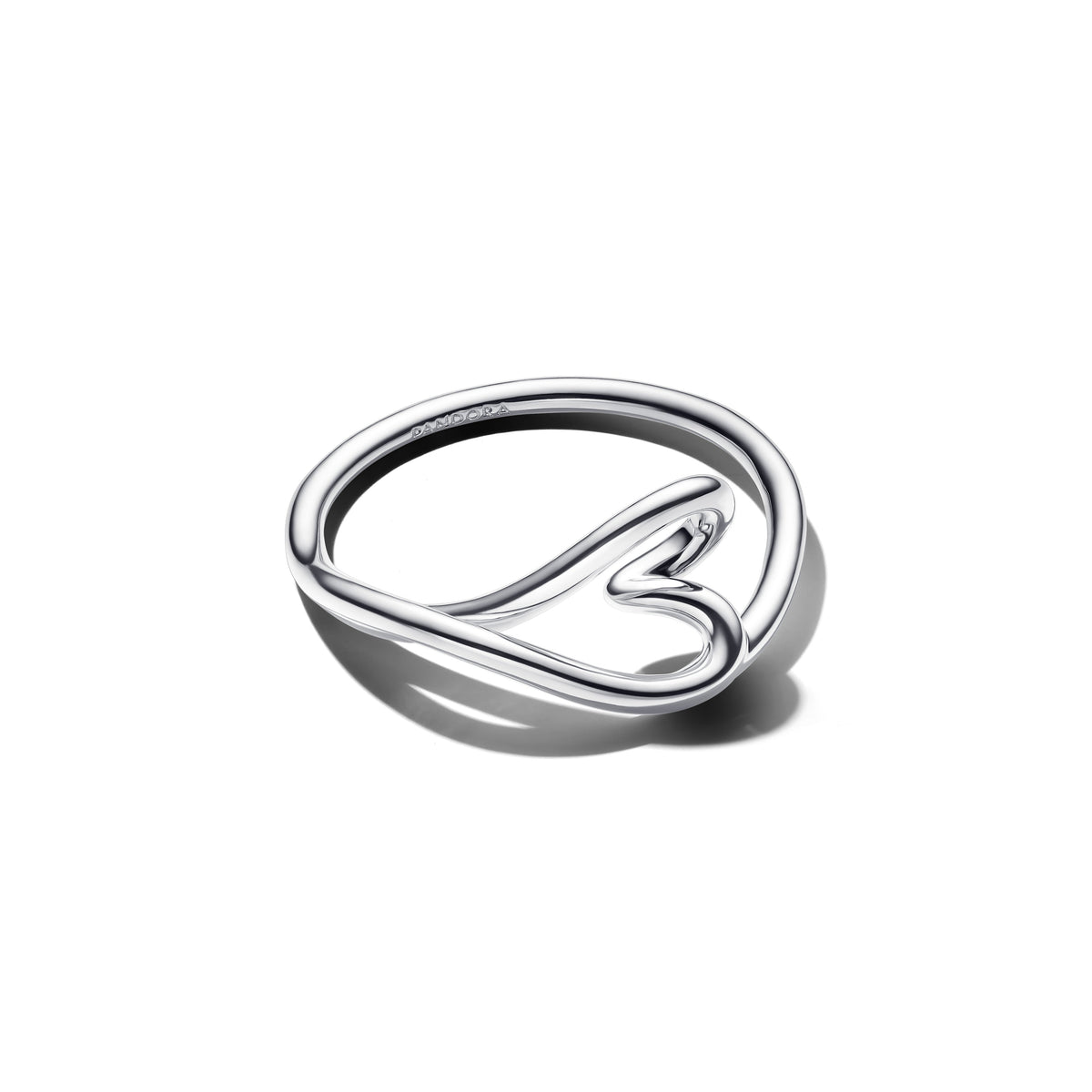 Pandora Ring Featuring Organically Shaped Heart Small