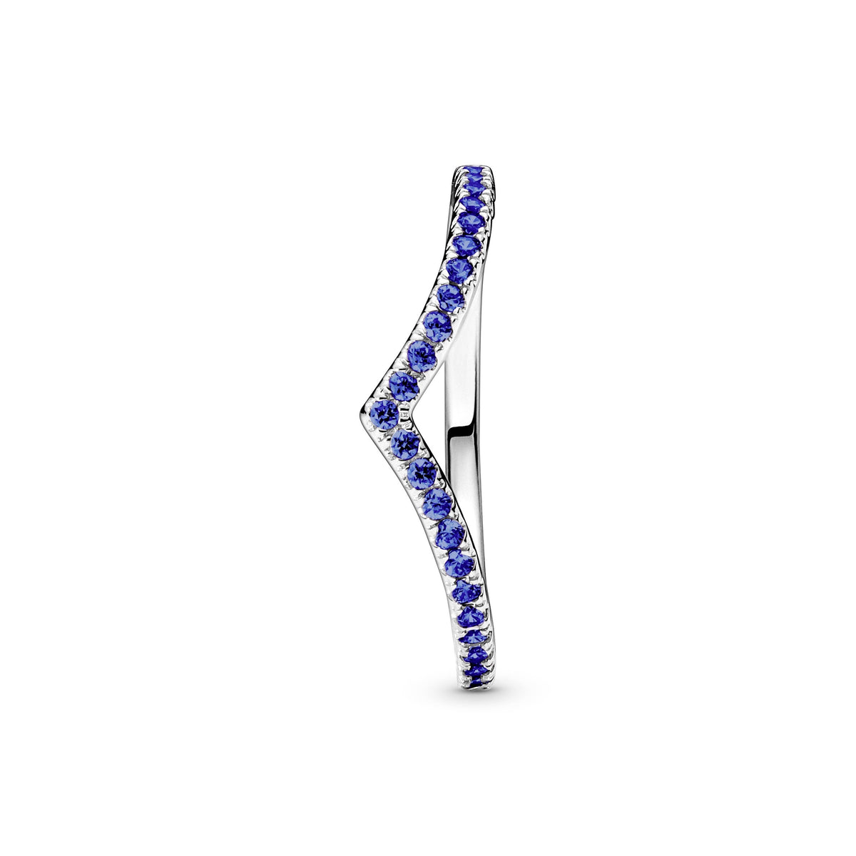 Pandora Ring Featuring Timeless Wish Sparkling Blue