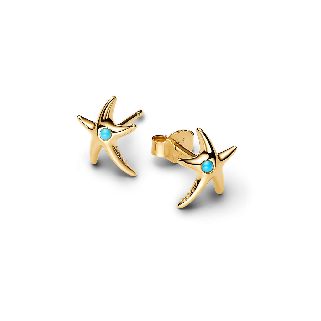 Pandora Starfish Stud Earrings
