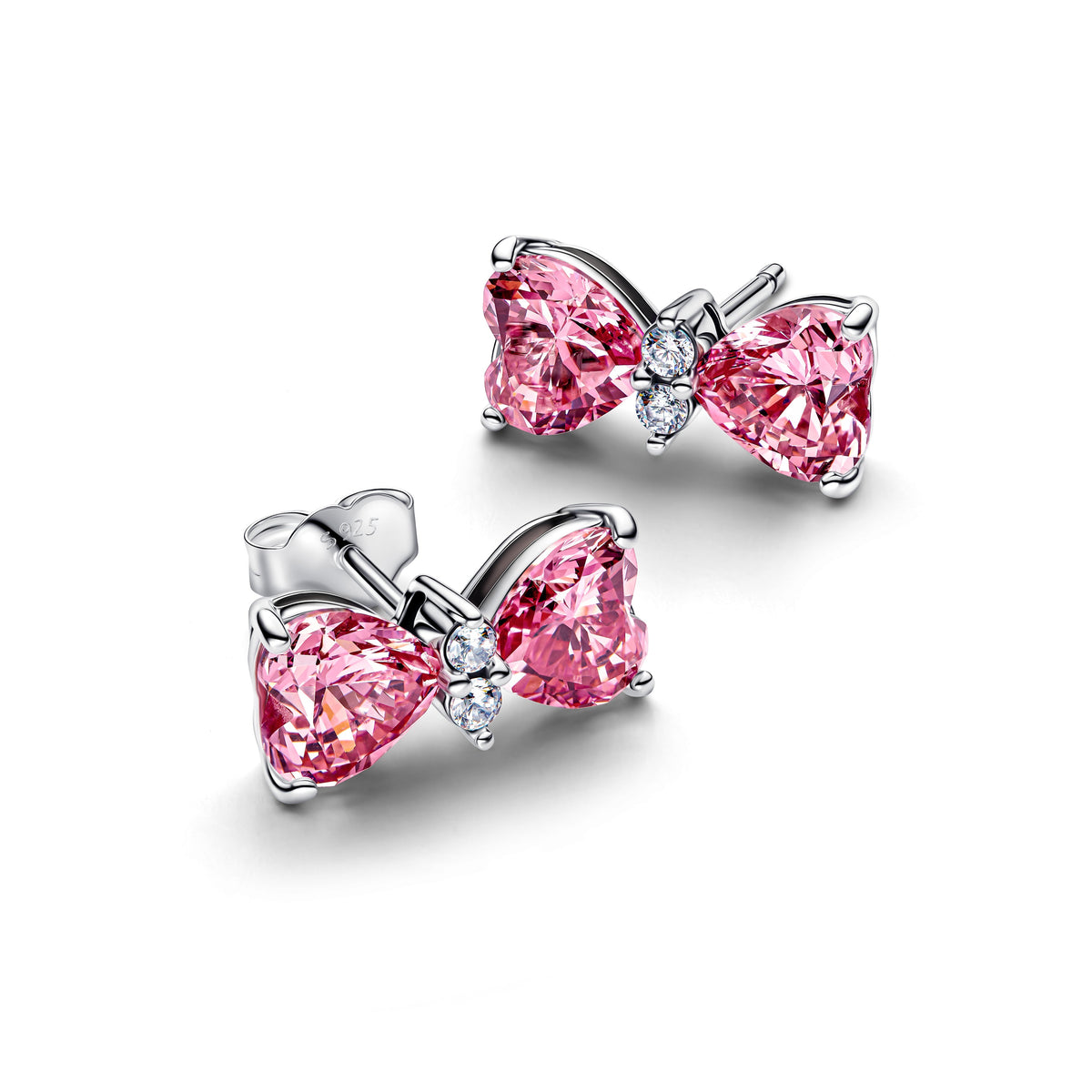 Pandora Earrings Featuring Bow Stud