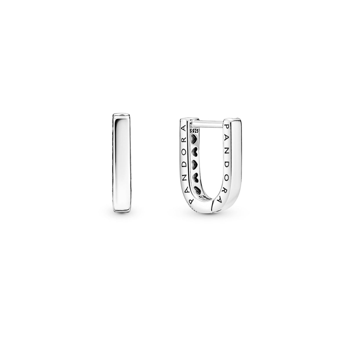 Pandora U-shaped Hoop Earrings