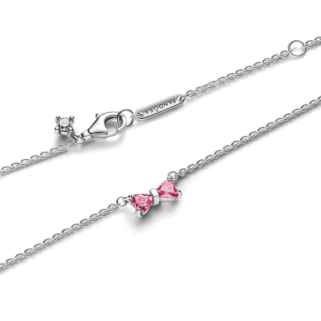 Pandora Necklace Featuring Bow