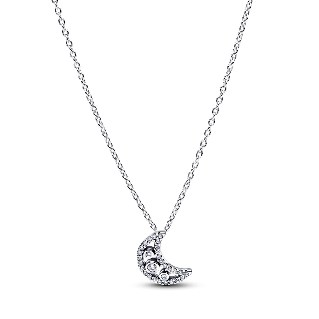 Crescent Moon Pendant Necklace