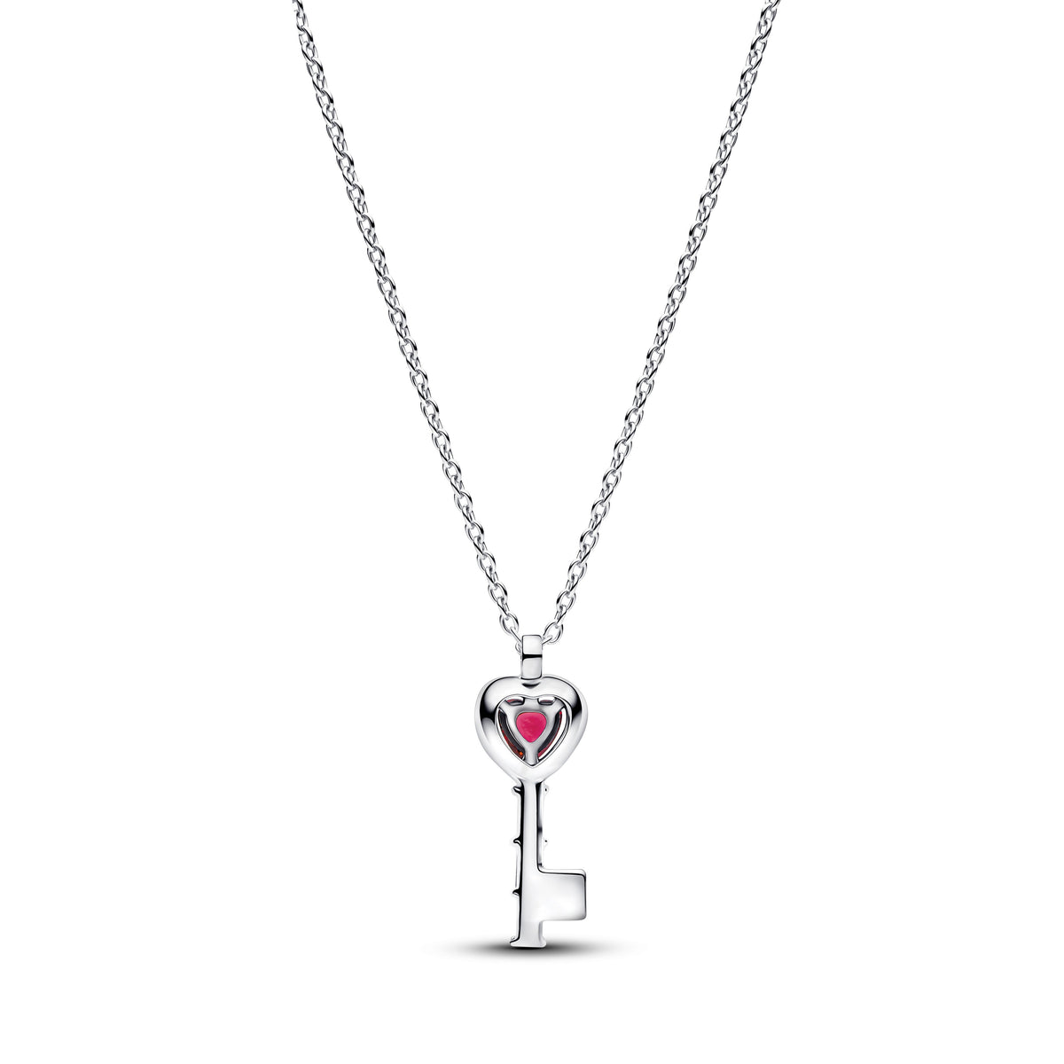Pandora Elevated Heart Key Collier Necklace