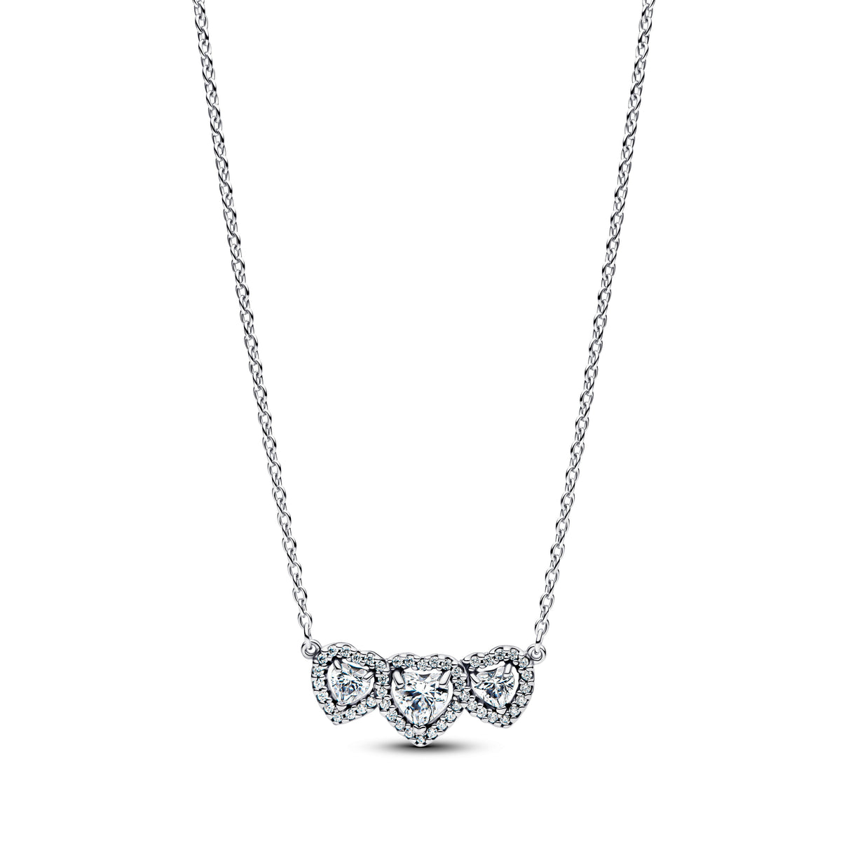 Halo Heart Trilogy Collier Necklace