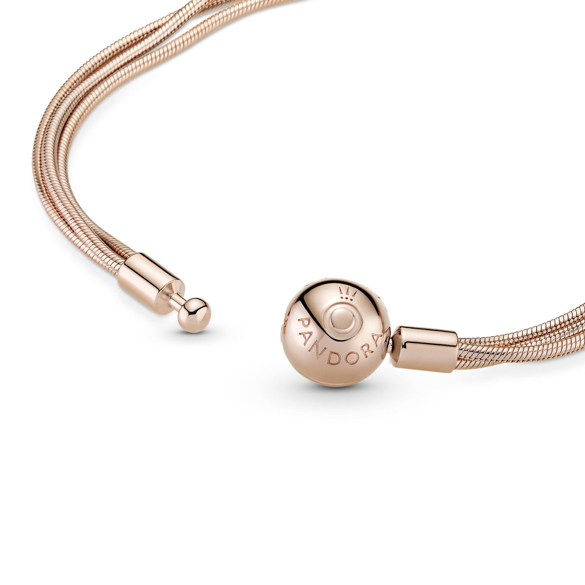 Pandora Bracelet Featuring Moments Multi Snake Chain
