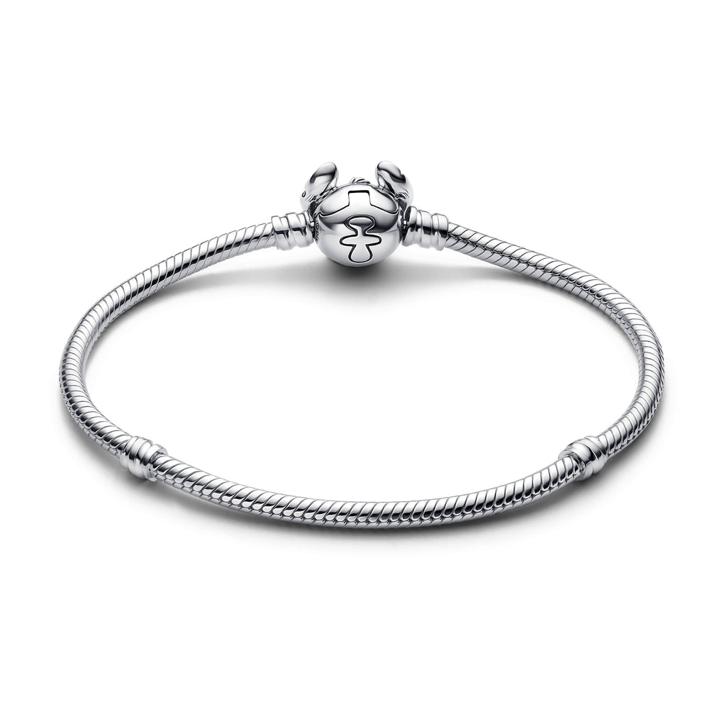 Pandora Bracelet Featuring Disney Stitch Snake Chain