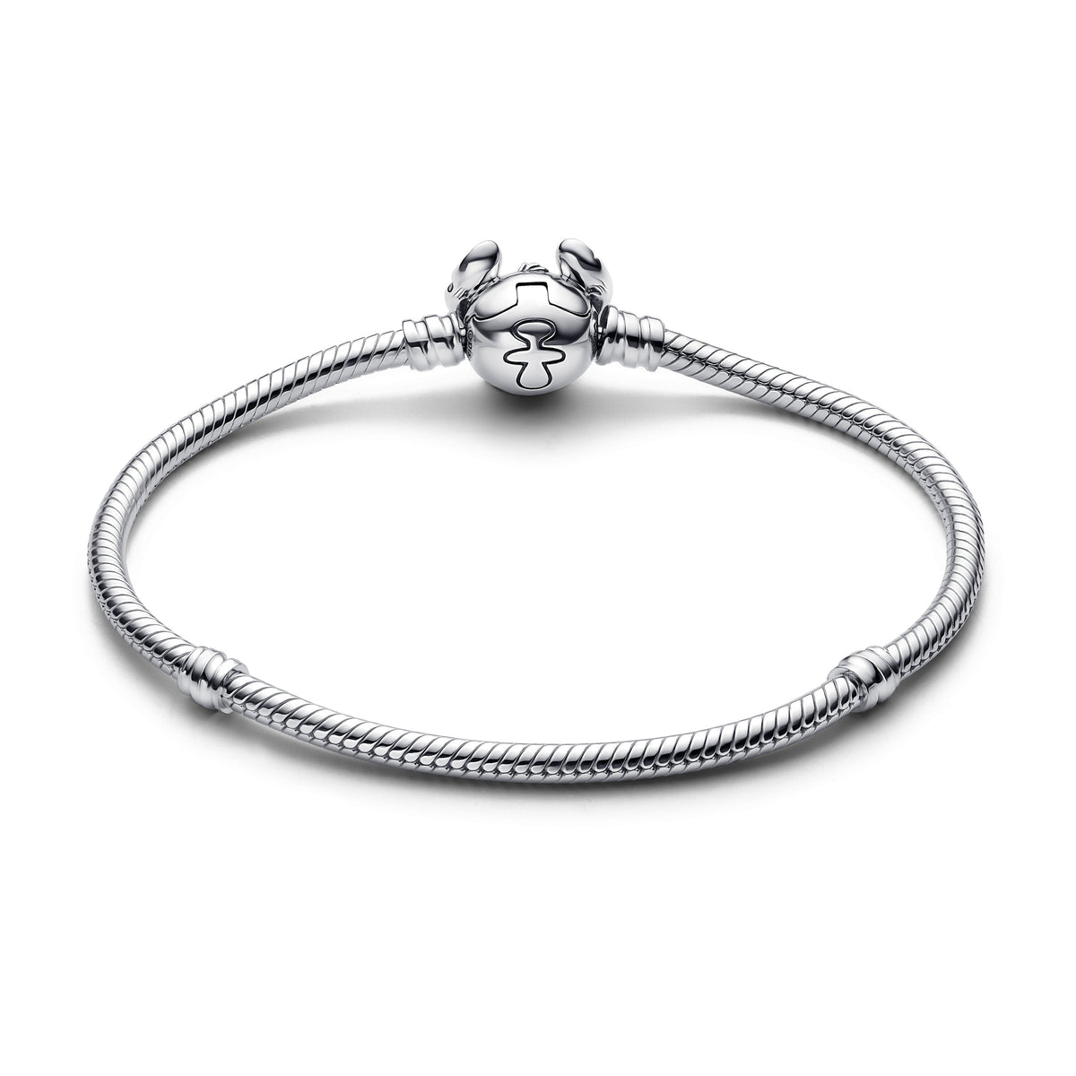 Pandora Bracelet Featuring Disney Stitch Snake Chain