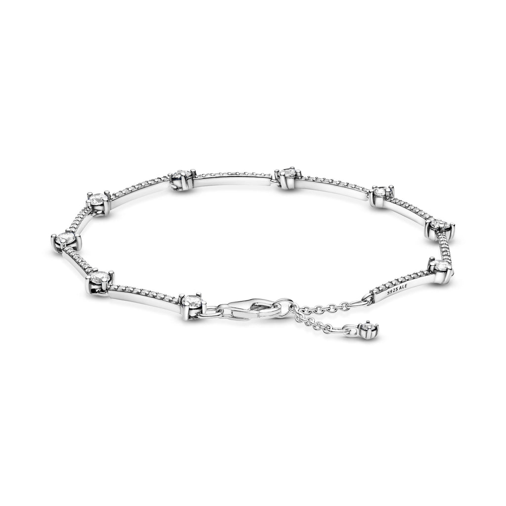 Pandora Sparkling Pavé Bars Bracelet