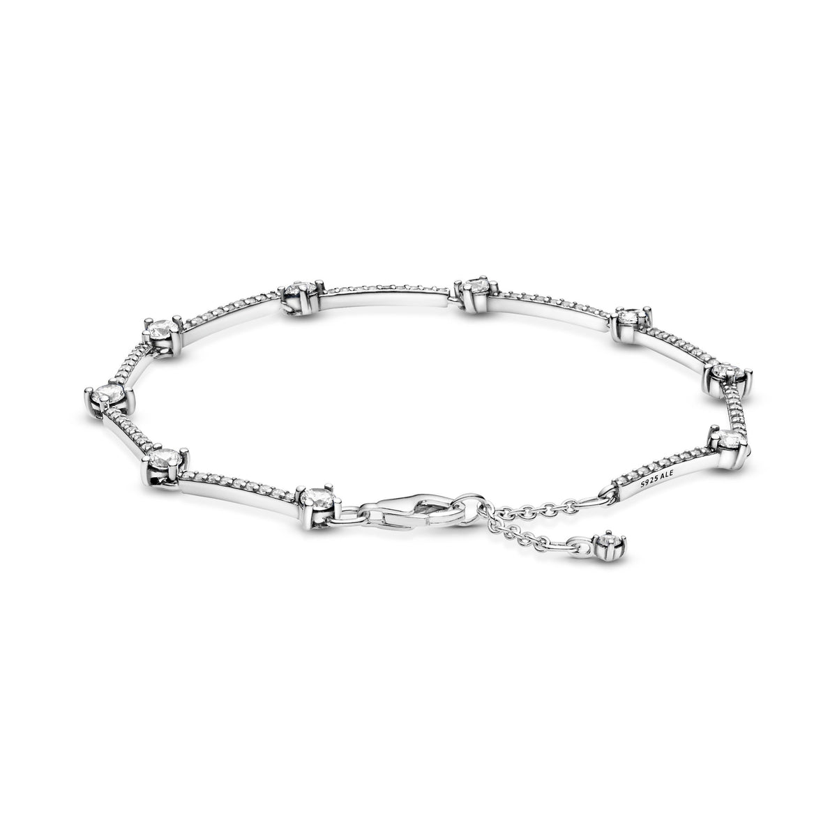Pandora Sparkling Pavé Bars Bracelet