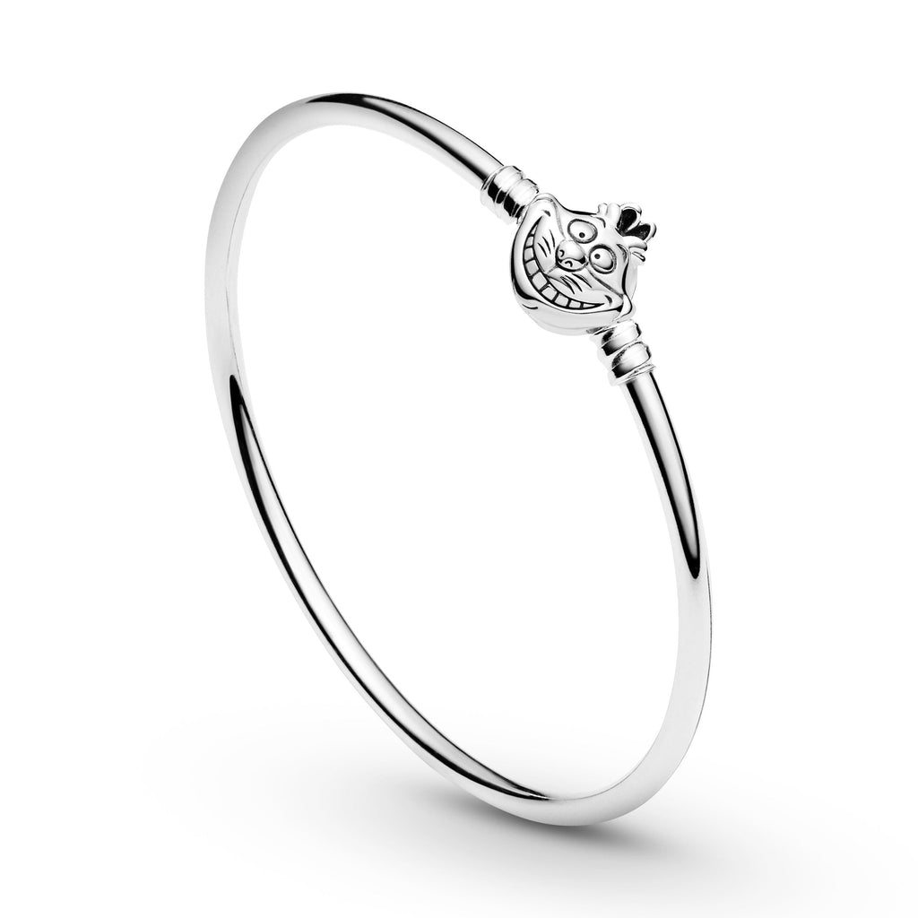 Pandora Disney Alice in Wonderland Cheshire Cat Clasp Moments Bangle
