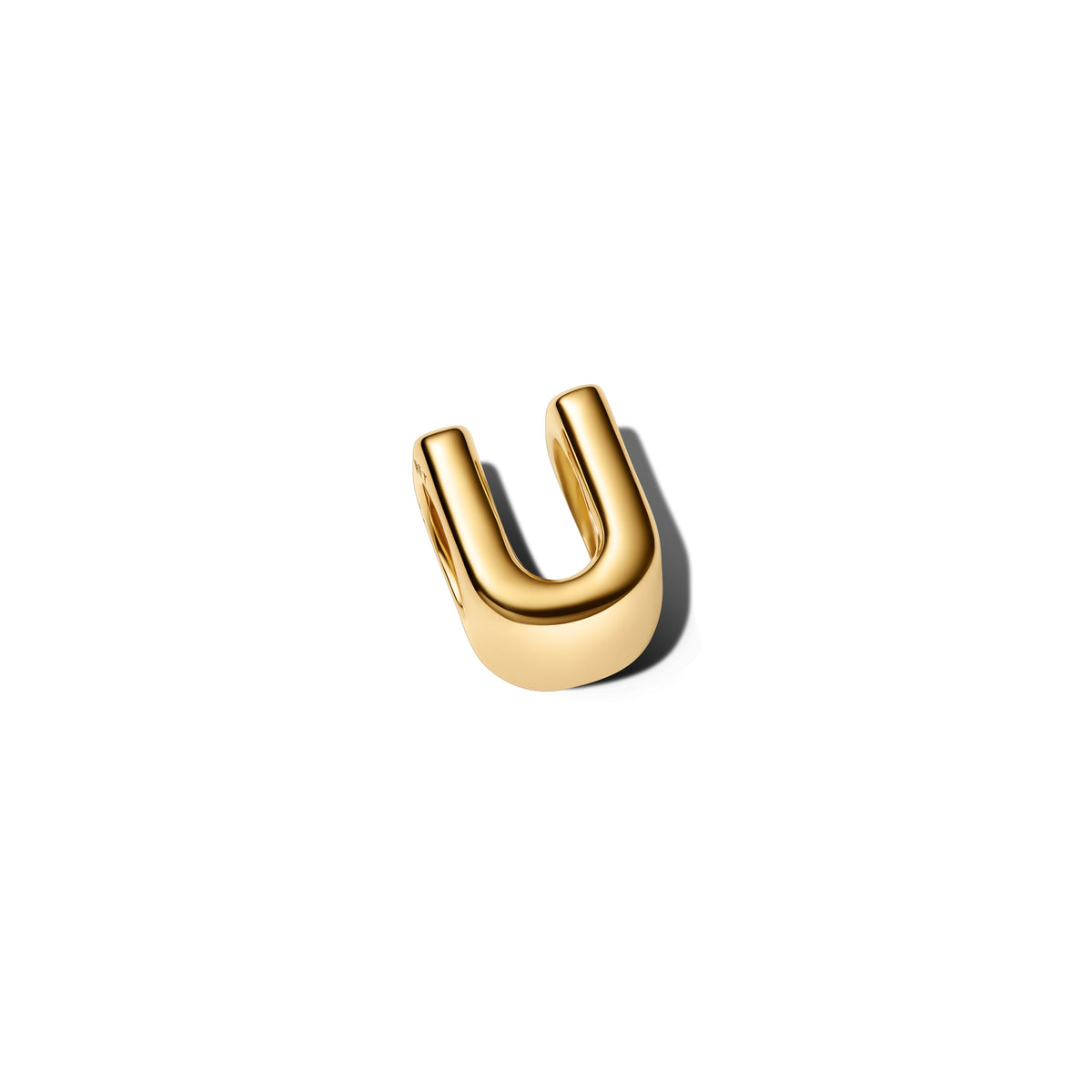 Pandora Charm Featuring Letter U Alphabet