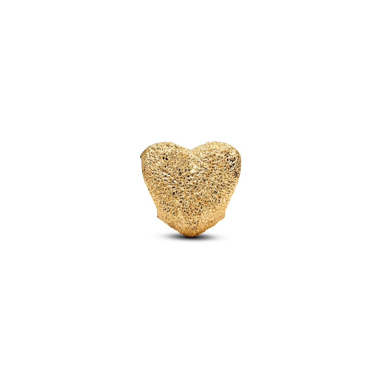 Pandora Textured Heart Mini Charm