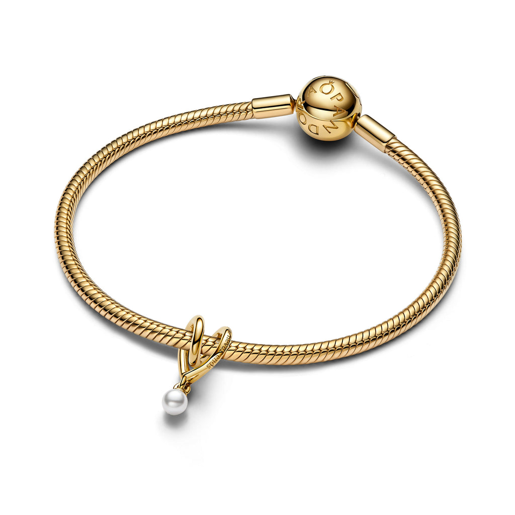 Pandora Wrapped Heart Charm