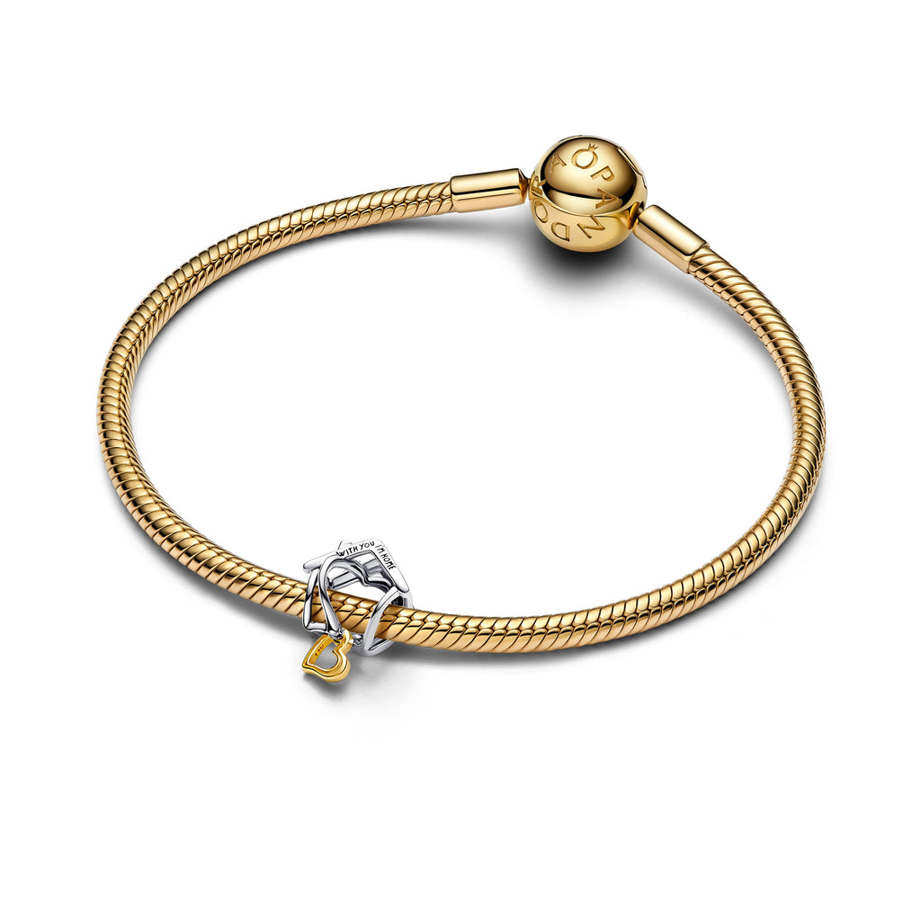 Pandora Charm Featuring Home & Heart
