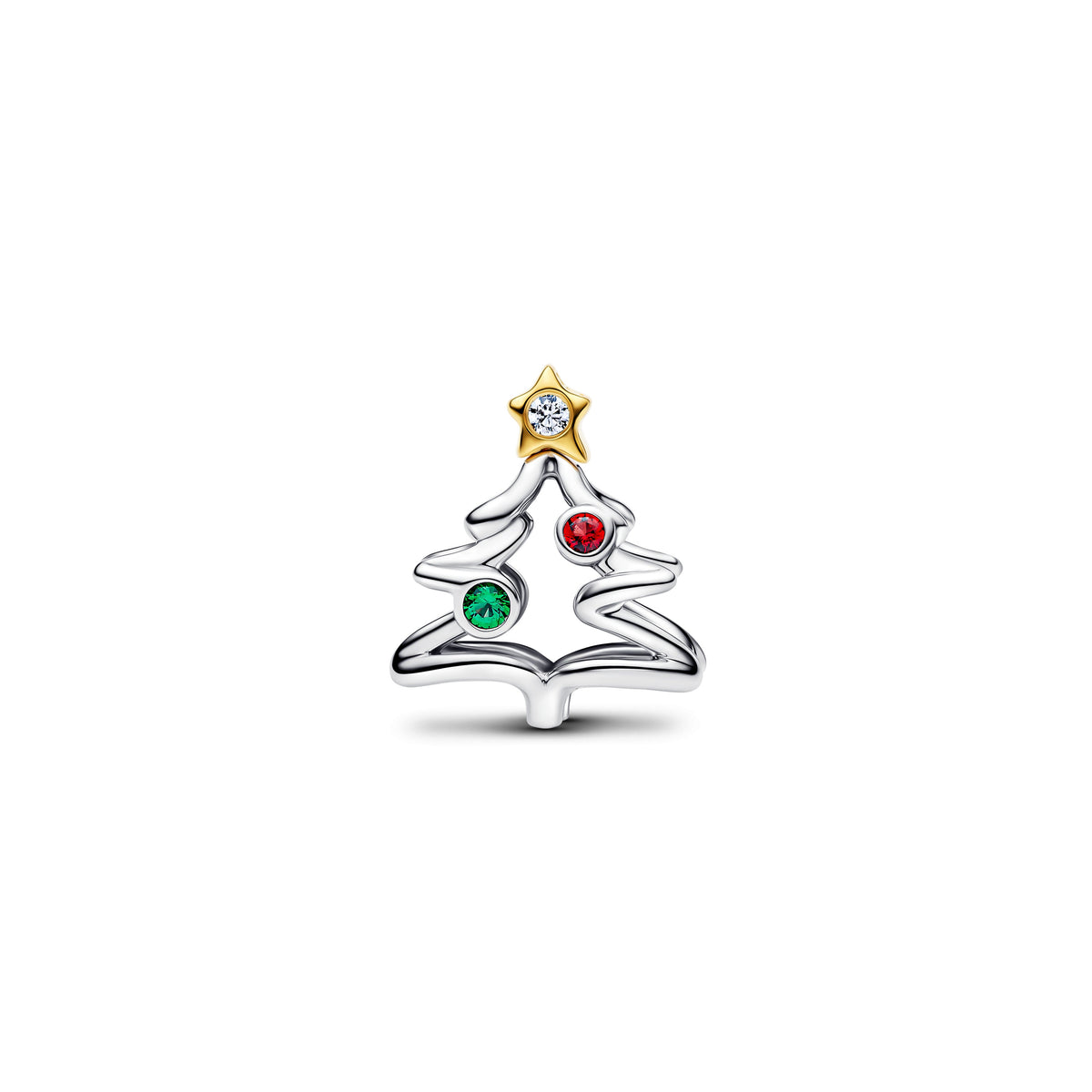Pandora Charm Featuring Christmas Tree