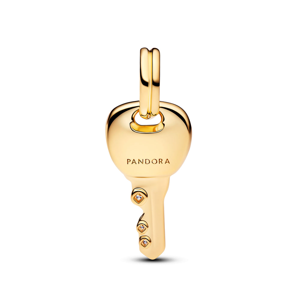 Pandora Charm Featuring Key Dangle