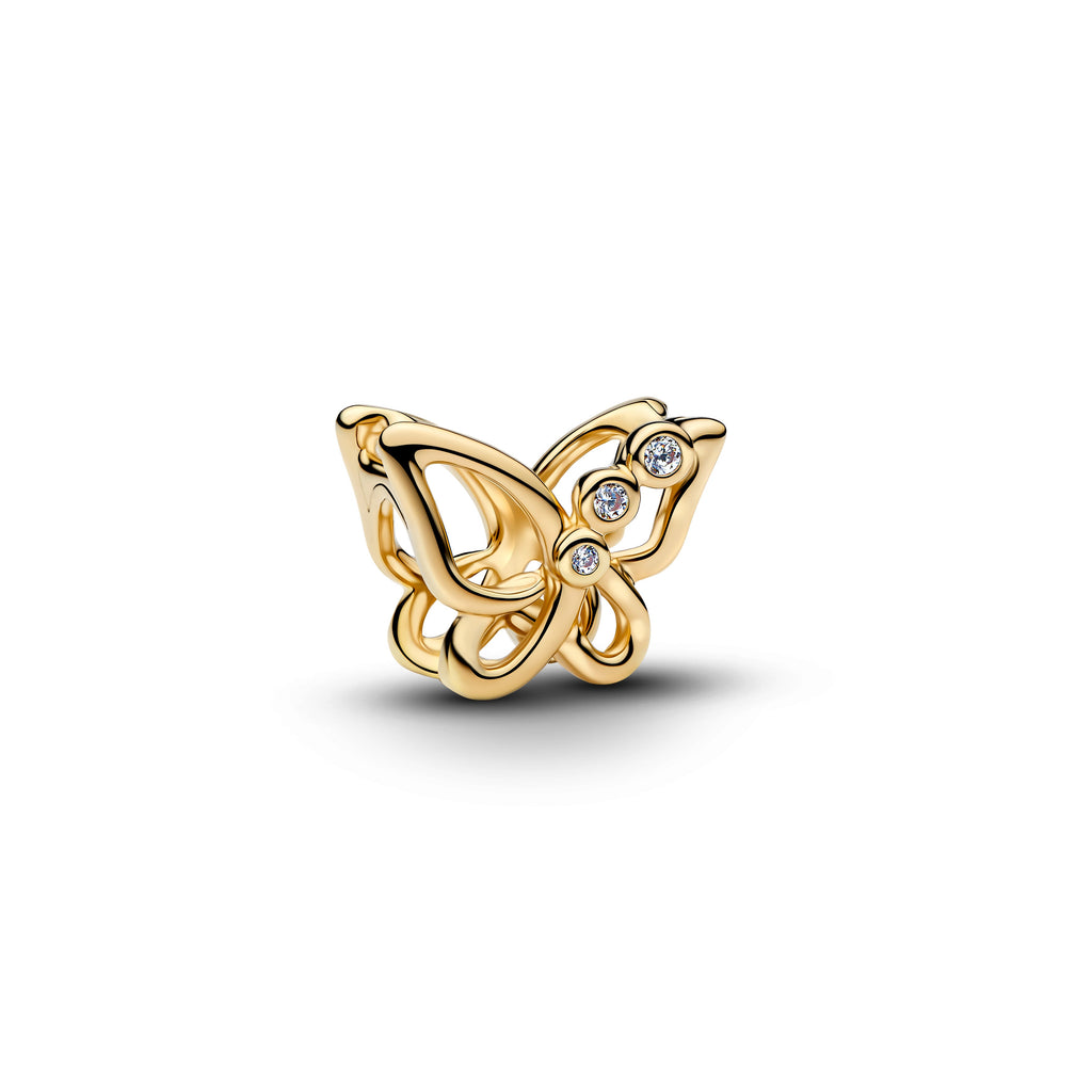 Butterfly Openwork Charm