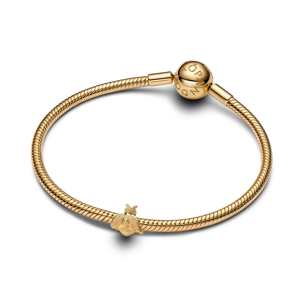 Pandora Textured Bee Mini Charm