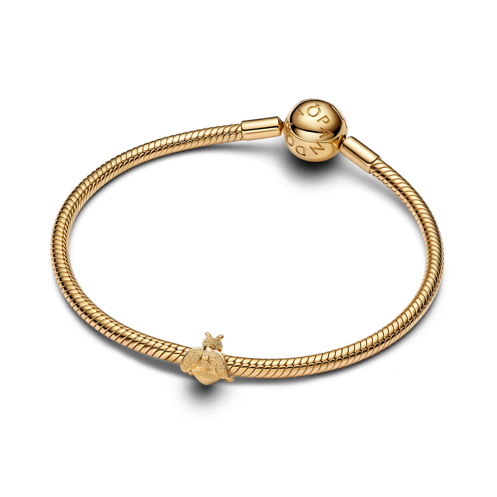 Pandora Charm Featuring Textured Bee Mini
