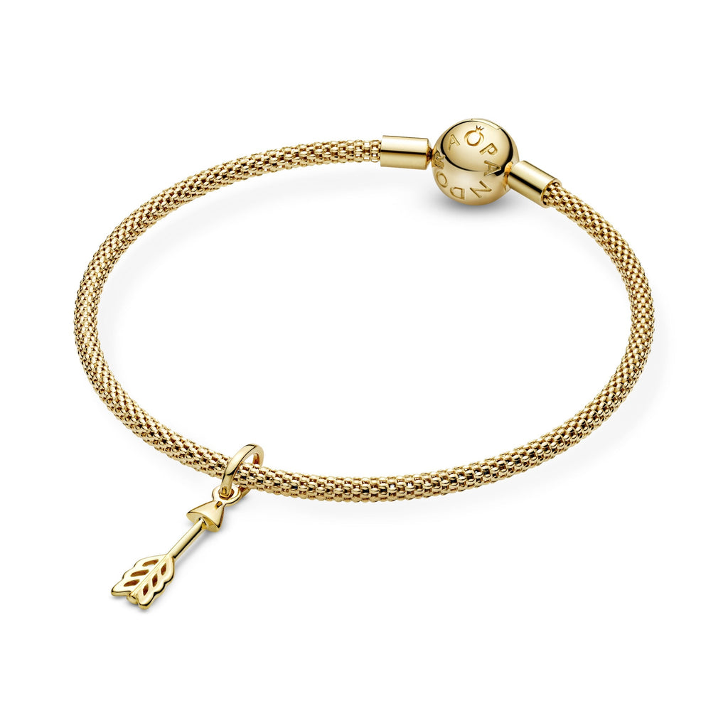 Pandora Charm Featuring Arrow of Cupid Dangle