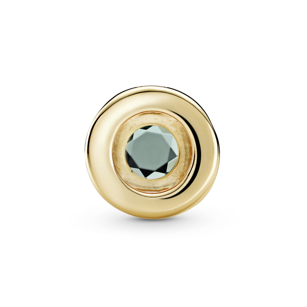 Pandora Green Circle Clip Charm