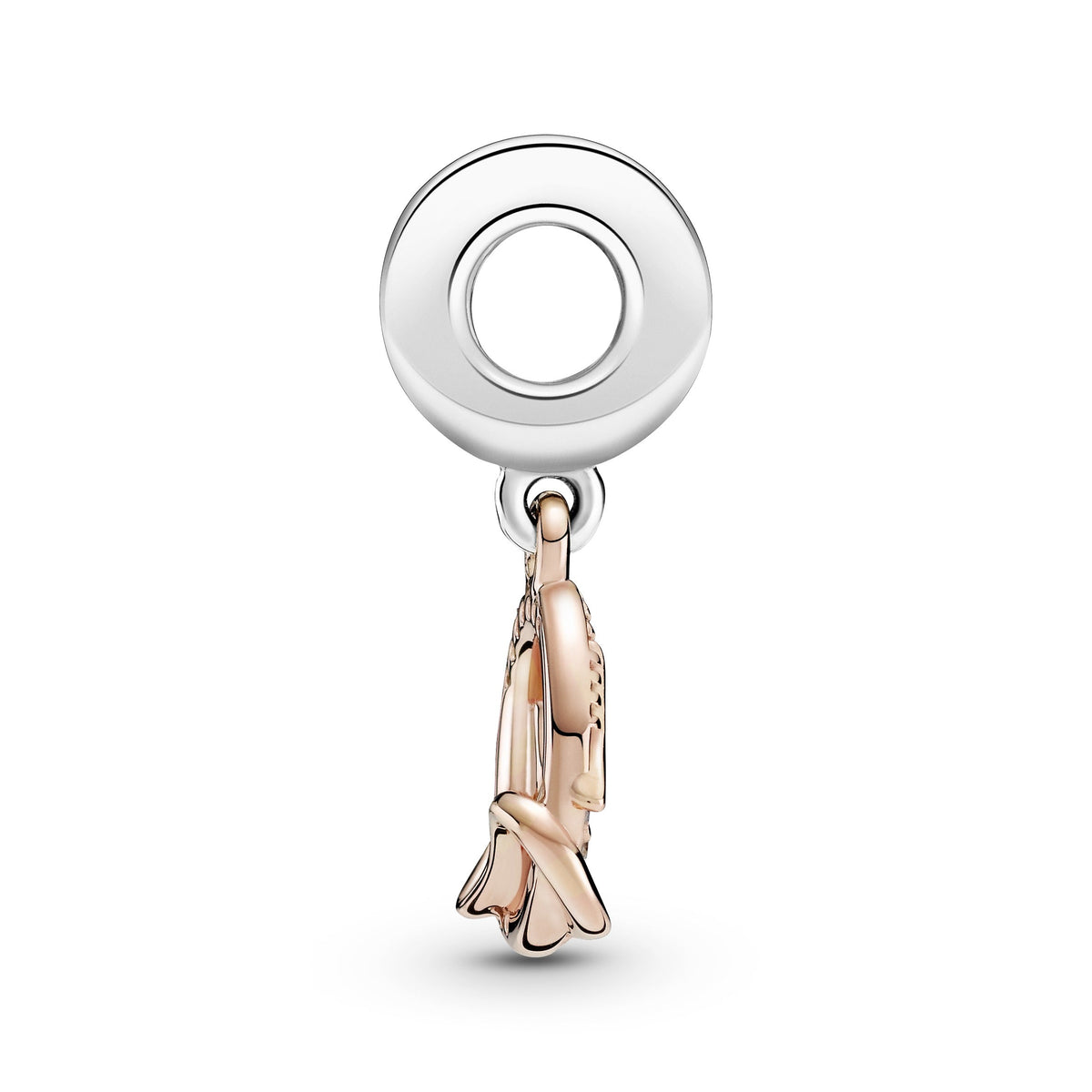 Pandora Charm Featuring Two-tone Mum Dangle