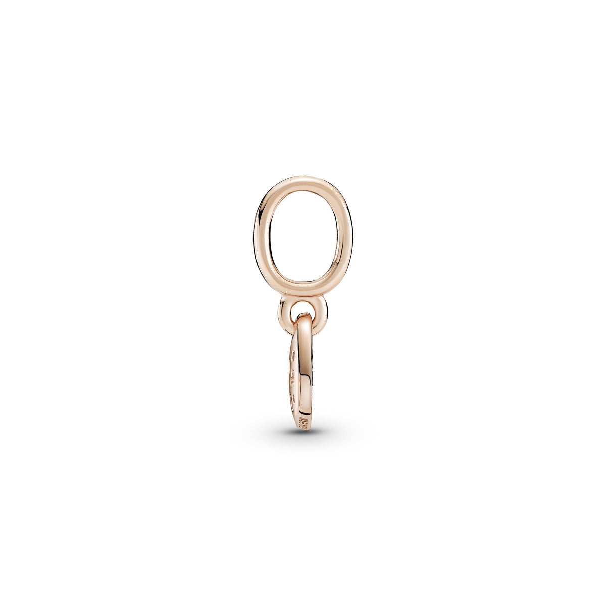Pandora Charm Featuring Royal Purple Pavé Tilted Heart Dangle