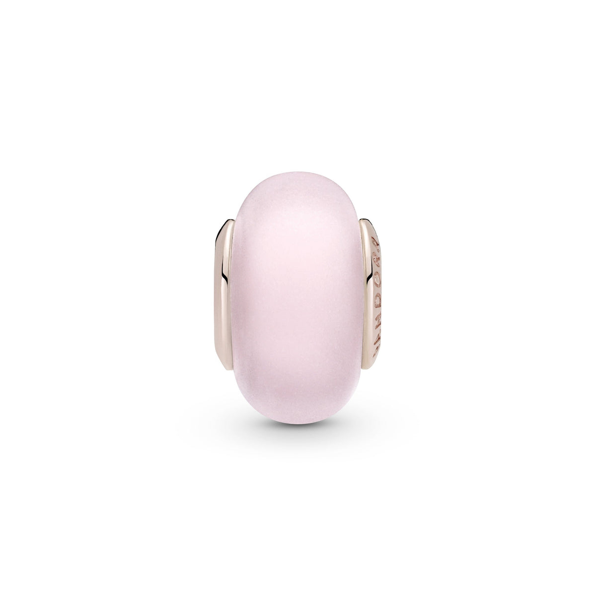 Pandora Matte Pink Murano Glass Charm