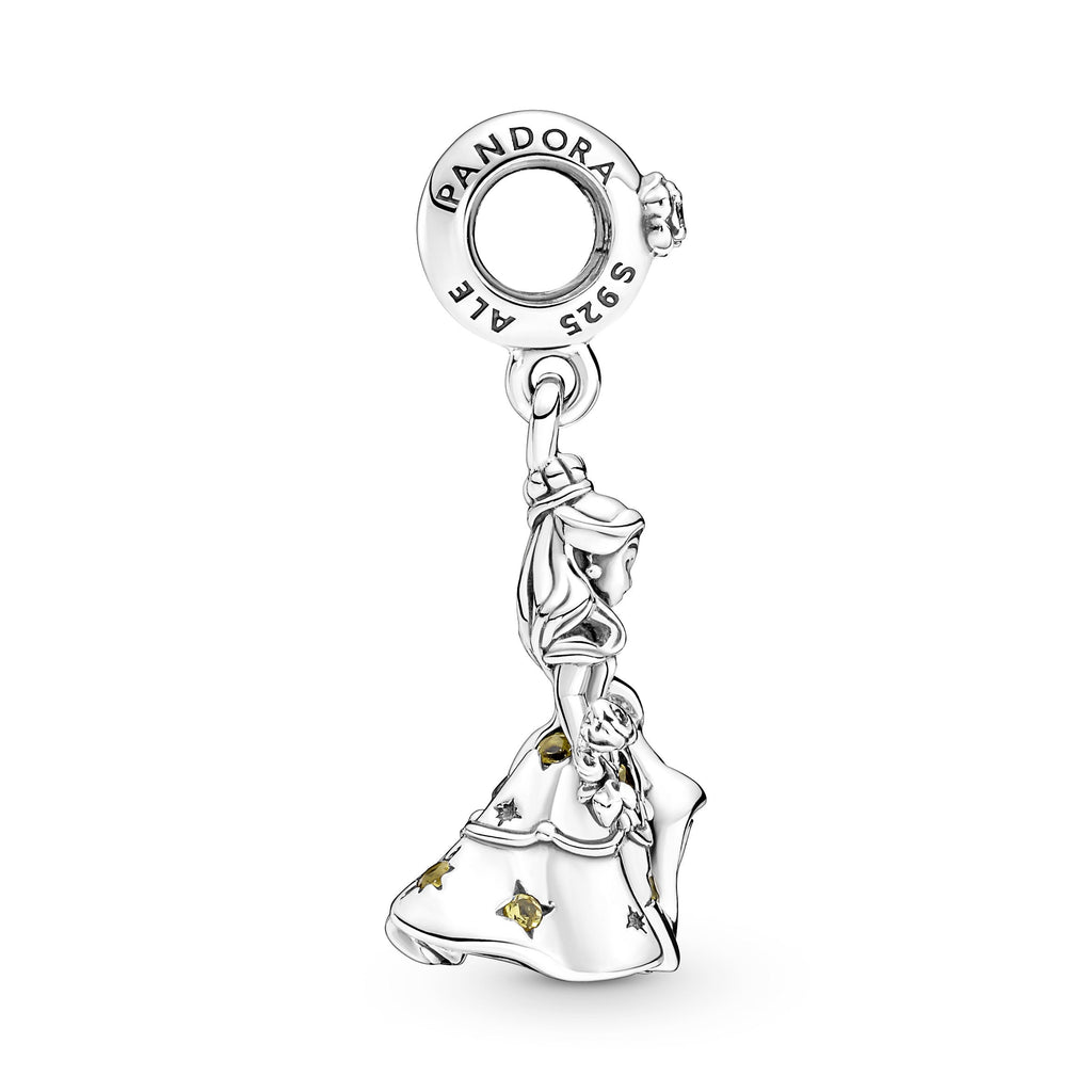 Pandora Charm Featuring Disney Beauty and the Beast Dancing Belle Dangle