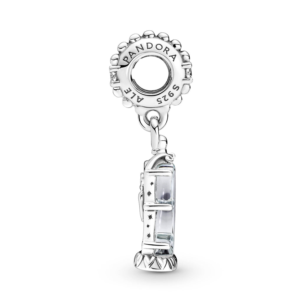 Pandora Charm Featuring Disney Beauty and the Beast Enchanted Rose Dangle