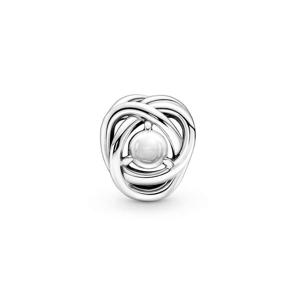 Pandora Charm Featuring Clear Eternity Circle