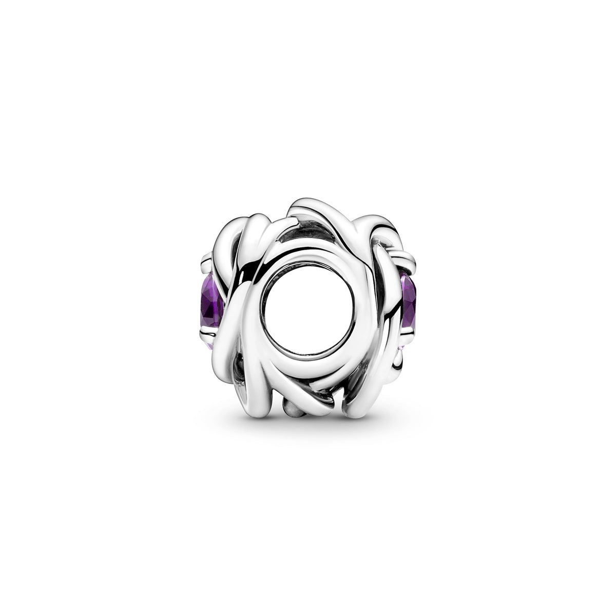 Pandora Purple Eternity Circle Charm