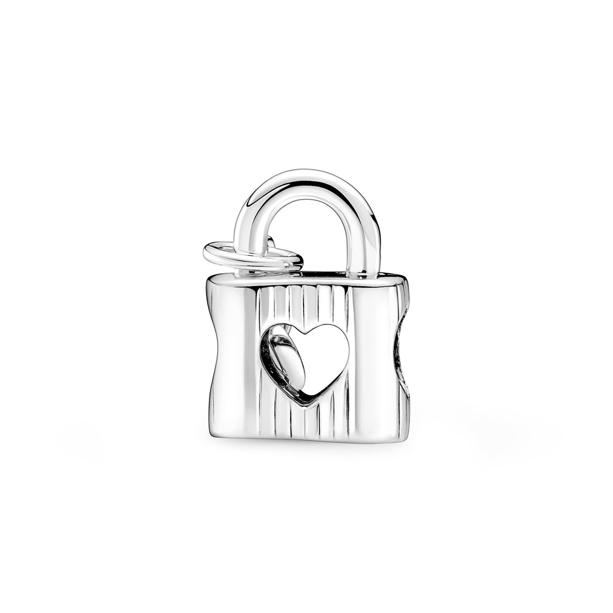 Pandora Charm Featuring Padlock & Heart Key