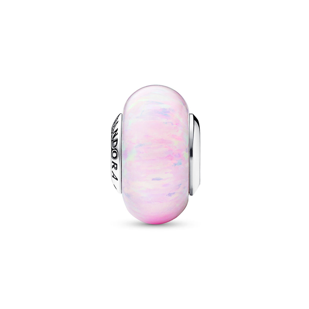 Pandora Charm Featuring Opalescent Pink