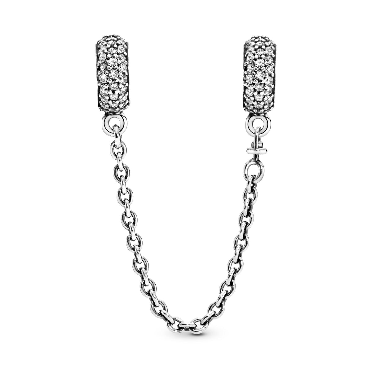 Pandora Sparkling Pavé Safety Chain Charm