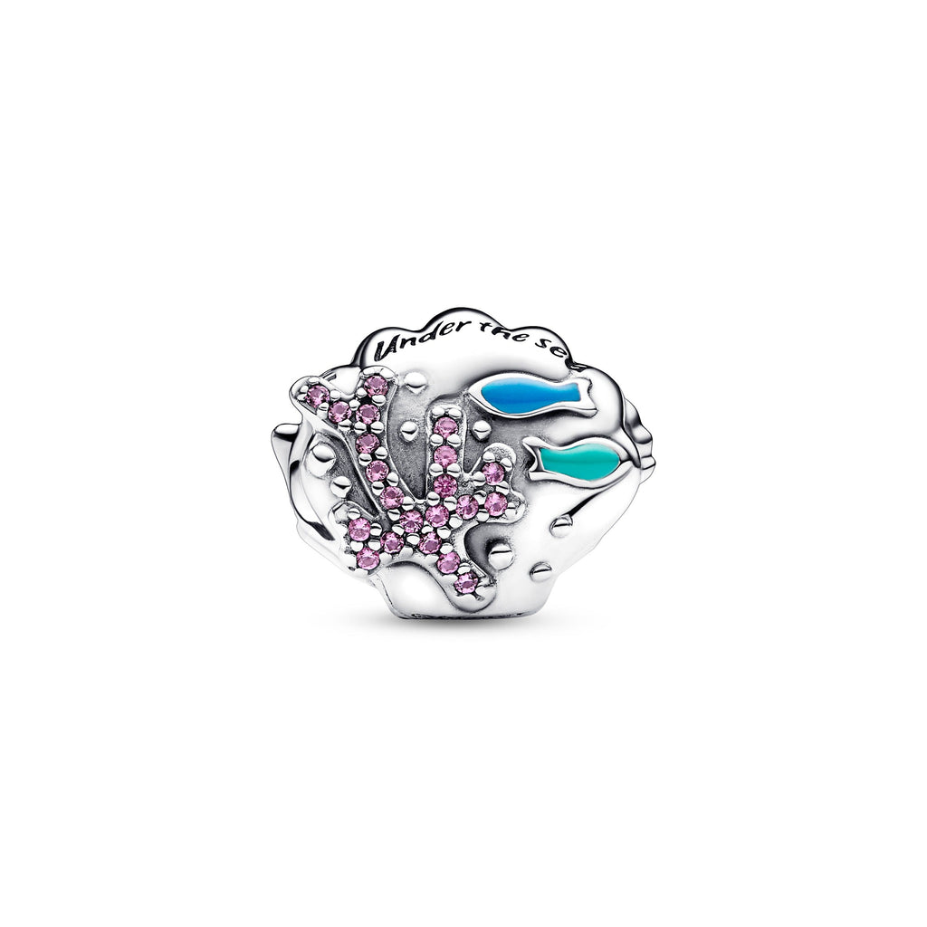Pandora Charm Featuring Disney The Little Mermaid Seashell
