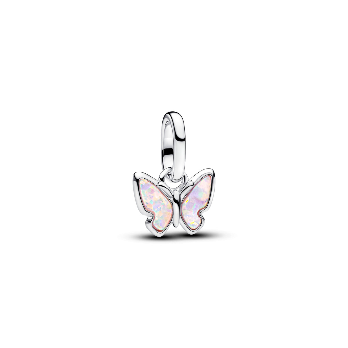 Pink Butterfly Mini Dangle Charm
