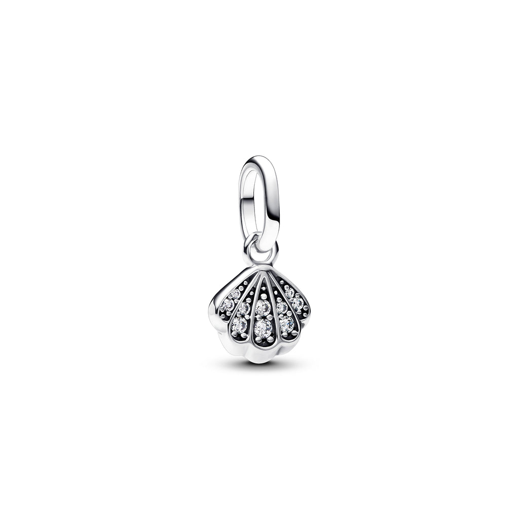 Sparkling Shell Mini Dangle Charm