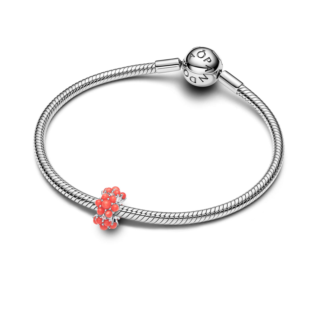 Pandora Charm Featuring Coral-colored Ocean