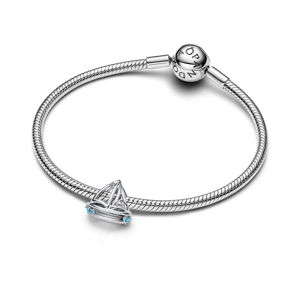 Pandora Charm Featuring Sailboat